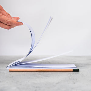 Plantable pencil with notebook